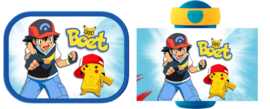 Set broodtrommel en drinkbeker Pokemon Ash en Pikachu