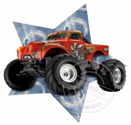 Strijkapplicatie Monstertruck