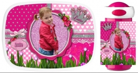 Set broodtrommel en beker Prinses Lotte