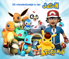 Vriendenboekje Pokemon met naam (en evt foto)