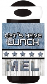 Mepal Drinkbeker Let's have lunch denim