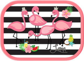 Mepal broodtrommel Flamingo ontwerp