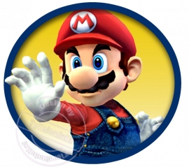 Strijkapplicatie Super Mario Stop!