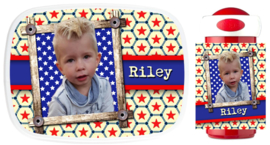 Set Mepal broodtrommel en drinkbeker Riley!