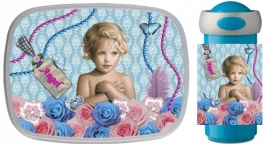 Set Mepal broodtrommel en drinkbeker Kitsch Angel