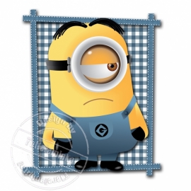 Strijkapplicatie Minion..... 2