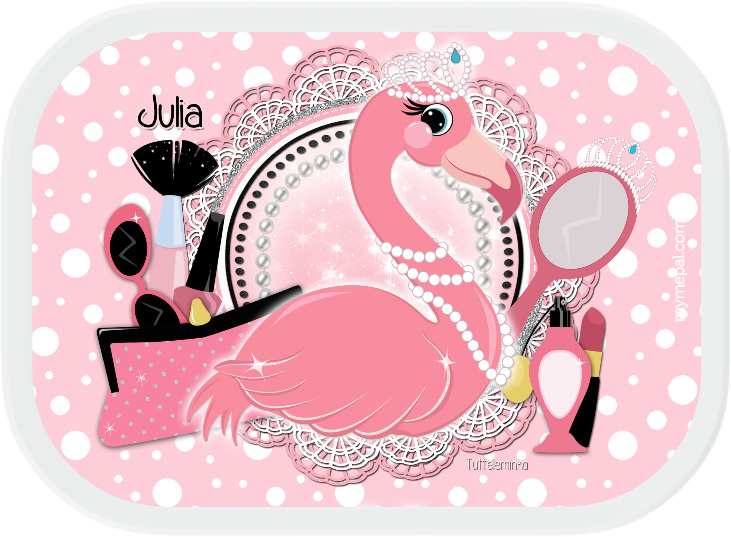 Mepal broodtrommel Flamingo Diva