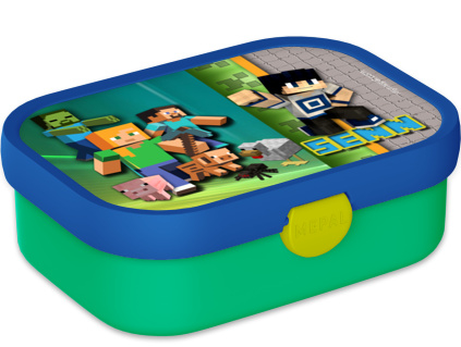 Minecraft | Ontwerpen Mepal Lunchbox / broodtrommels en bekers, voor de jongens | tutteleminka