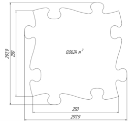 Muffik Sensorische Speelmatten, set van 6 (zacht)