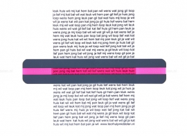 Ashley Leesliniaal met gekleurde leeswijzer, smal, 12 stuks