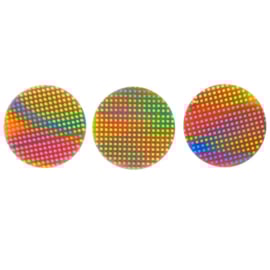 Siliconen Zen Strips - Fidget Stickers, set van 3 cirkels