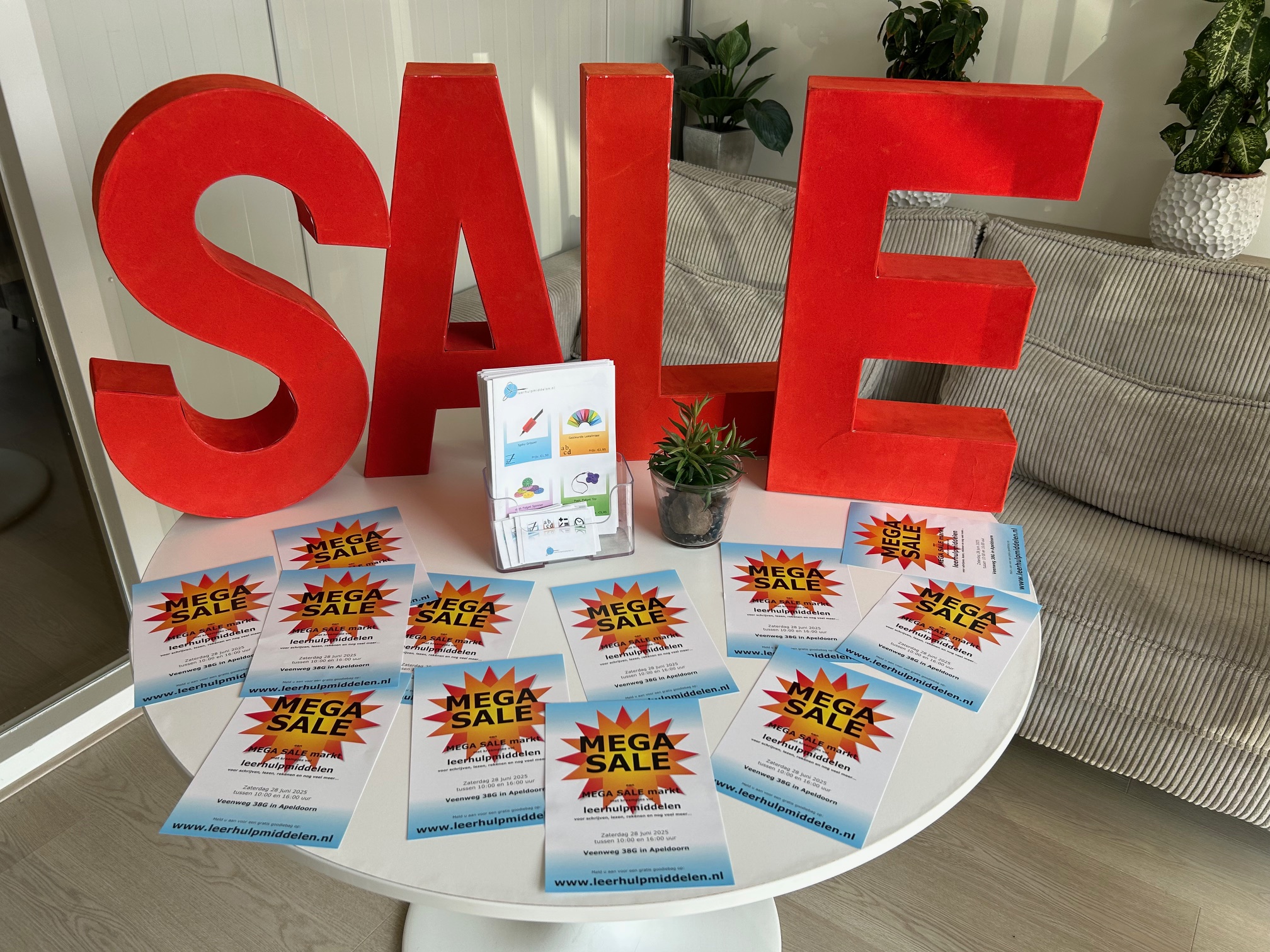 MEGA SALE - zaterdag 28 juni 2025 tussen 10:00 en 16:00 uur