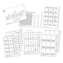 Spellingkleurplaten - Blok 3 - de slang (PDF-bestand)