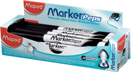 Maped Whiteboardstift (droog uitwisbare stift) doos van 12 stuks