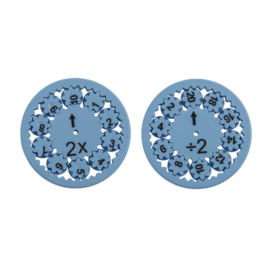 Math Fidget Spinner, tafels van vermenigvuldiging en delen