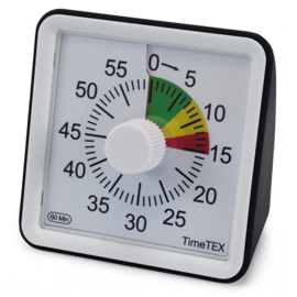 TimeTex Timer Compact 60 min - Geluidloos - Stoplicht