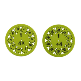 Math Fidget Spinner, tafels van vermenigvuldiging en delen