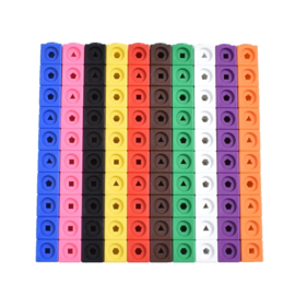 Math Cubes - Rekenblokjes set van 100