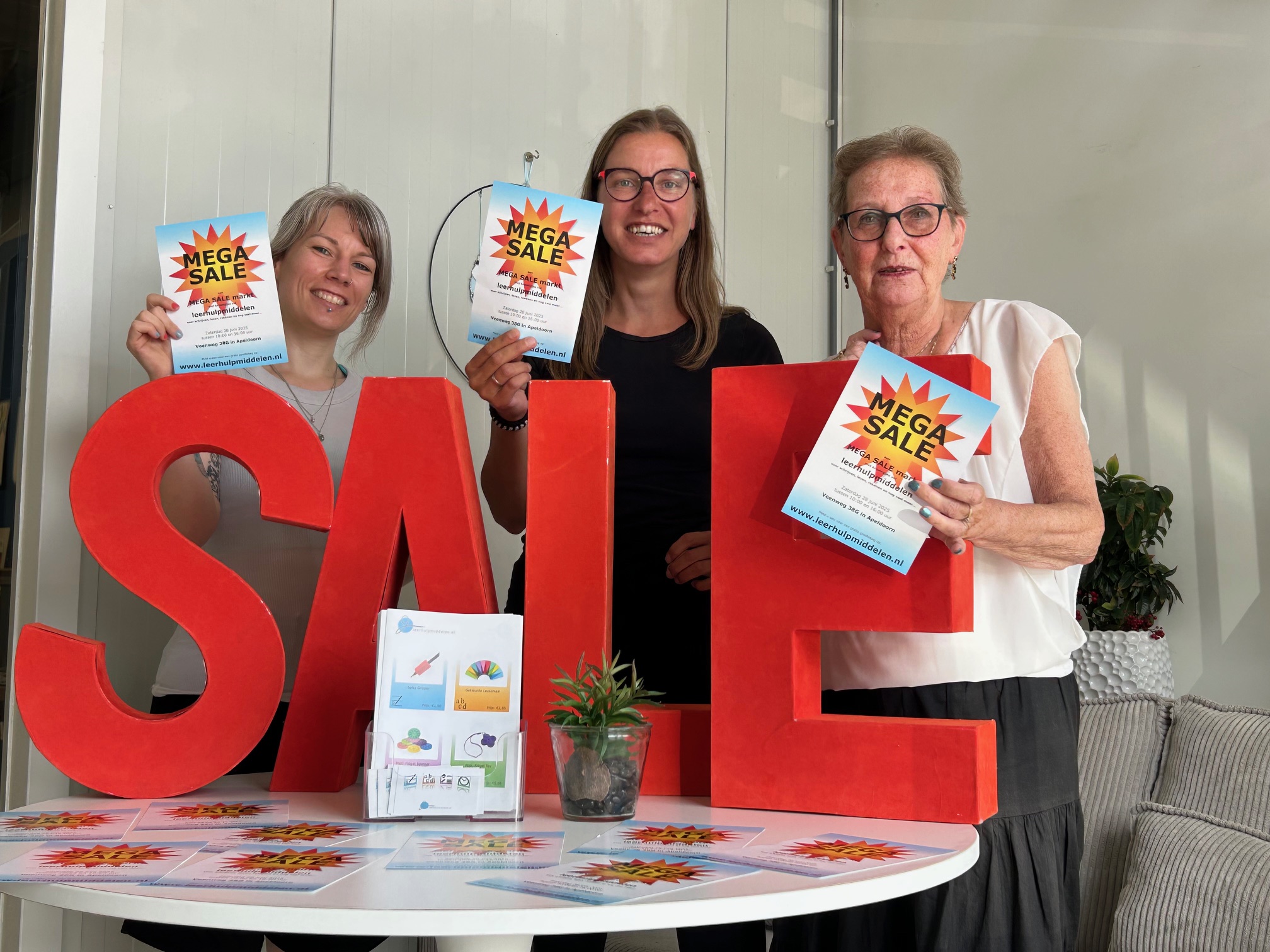 MEGA SALE - zaterdag 28 juni 2025 tussen 10:00 en 16:00 uur