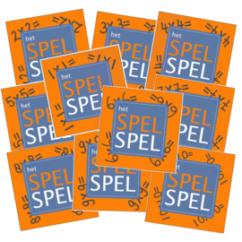 Het SPELSPEL - Tafel van 1 tot en met 10 (10 PDF-bestanden)