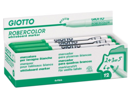 Giotto Whiteboardstift Medium (droog uitwisbare stift) doos van 12 stuks