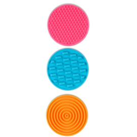 Siliconen Zen Strips - Fidget Stickers, set van 3 cirkels Textured
