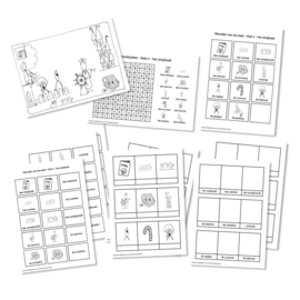 Spellingkleurplaten - Blok 4 - het stripboek (PDF-bestand)