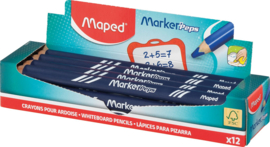 Maped whiteboardpotloden, doos van 12 stuks