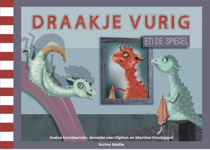 Boek: Draakje Vurig - en de spiegel