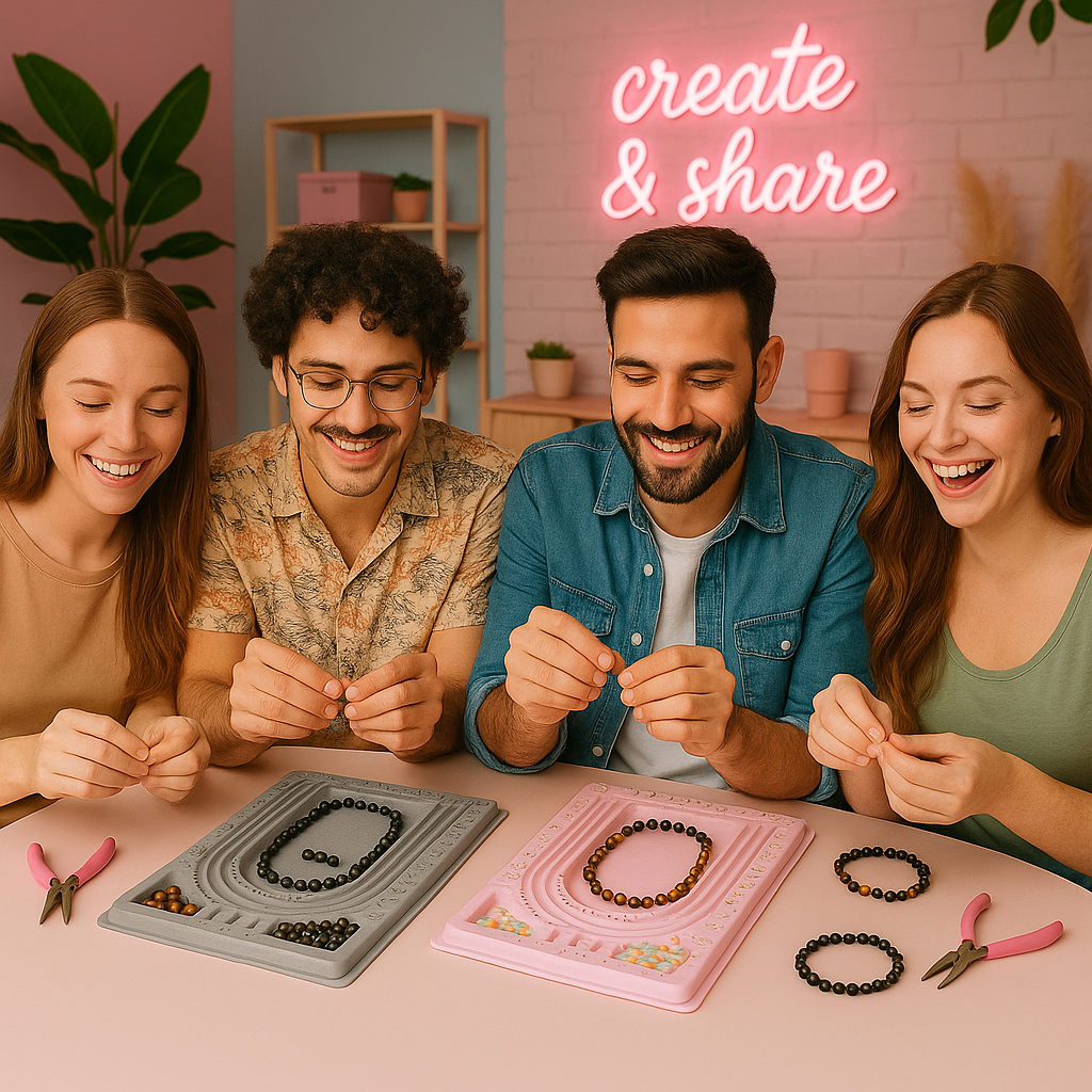 Wat is een workshop sieraden maken?