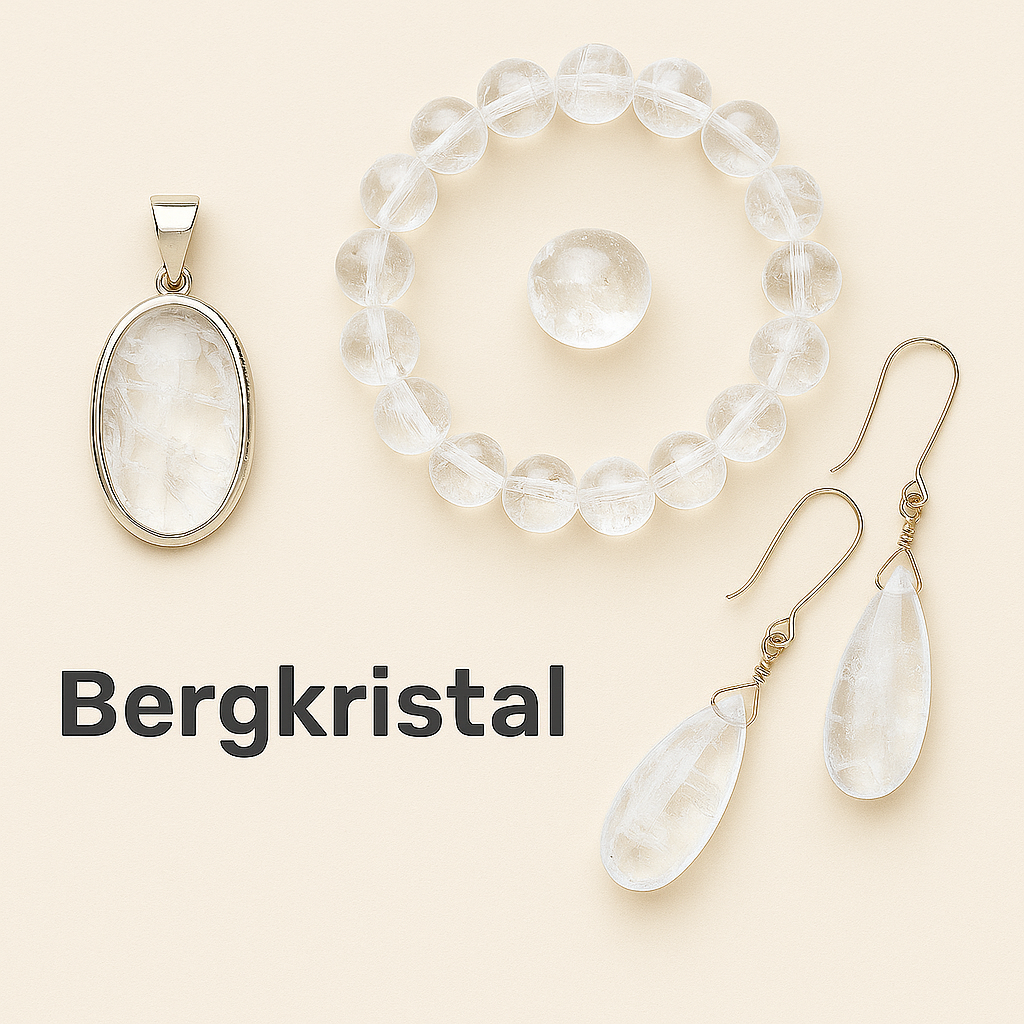 Bergkristal in sieraden
