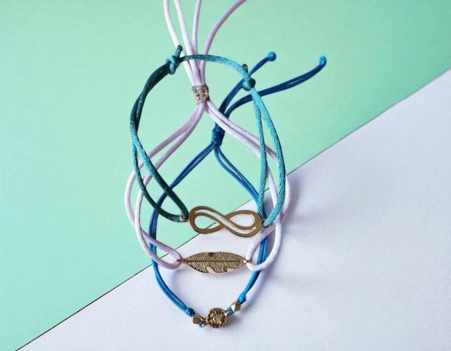 Armbandenset maken met tussenstukken