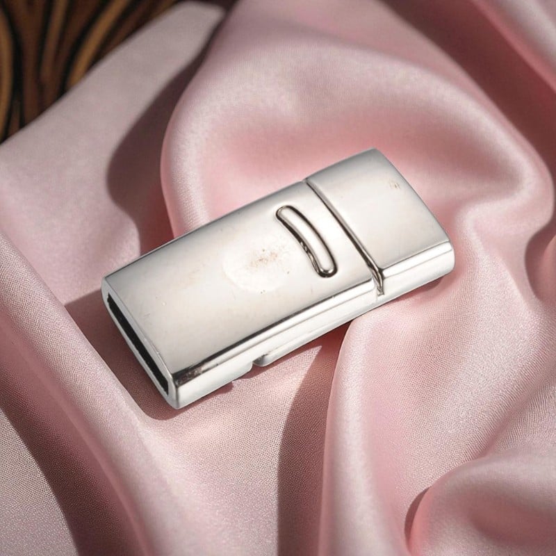 Magneetsluitingen plat leer voor uw sieraden