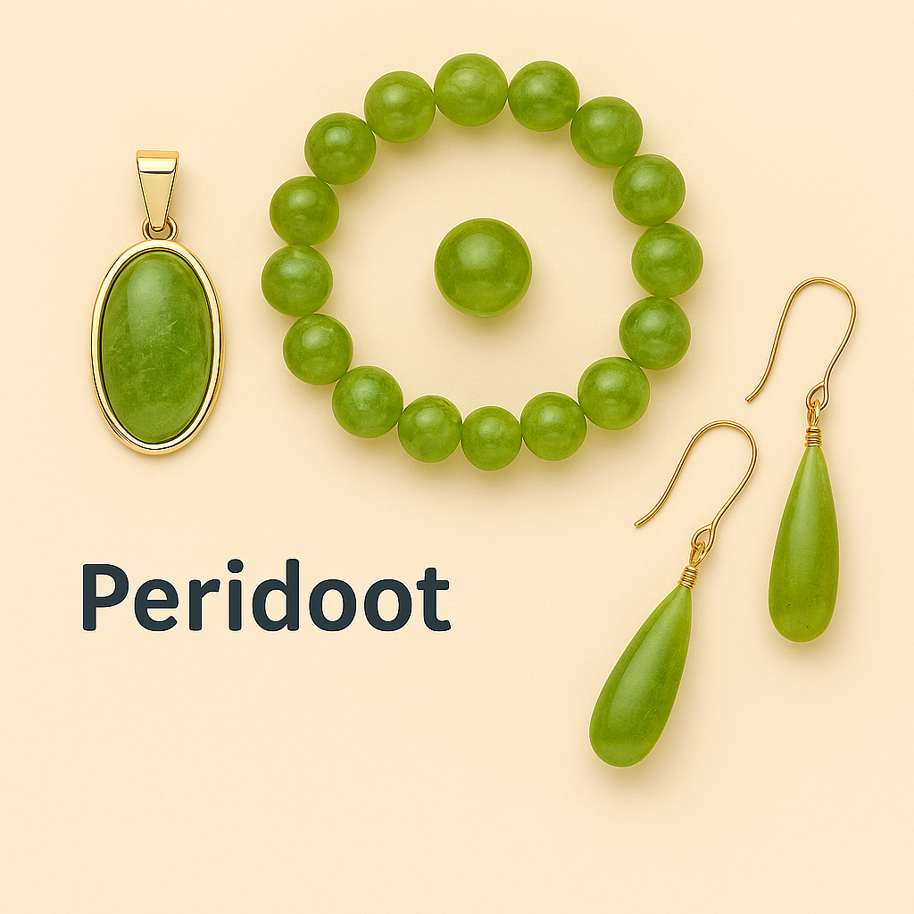 Peridot voor sieraden