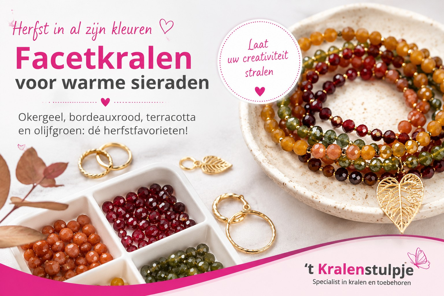Facetkralen glas voor sieraden maken - facetkralen van kristal
