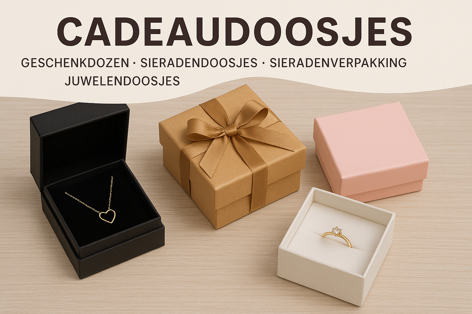 Juwelendoosjes of sieraden doosjes