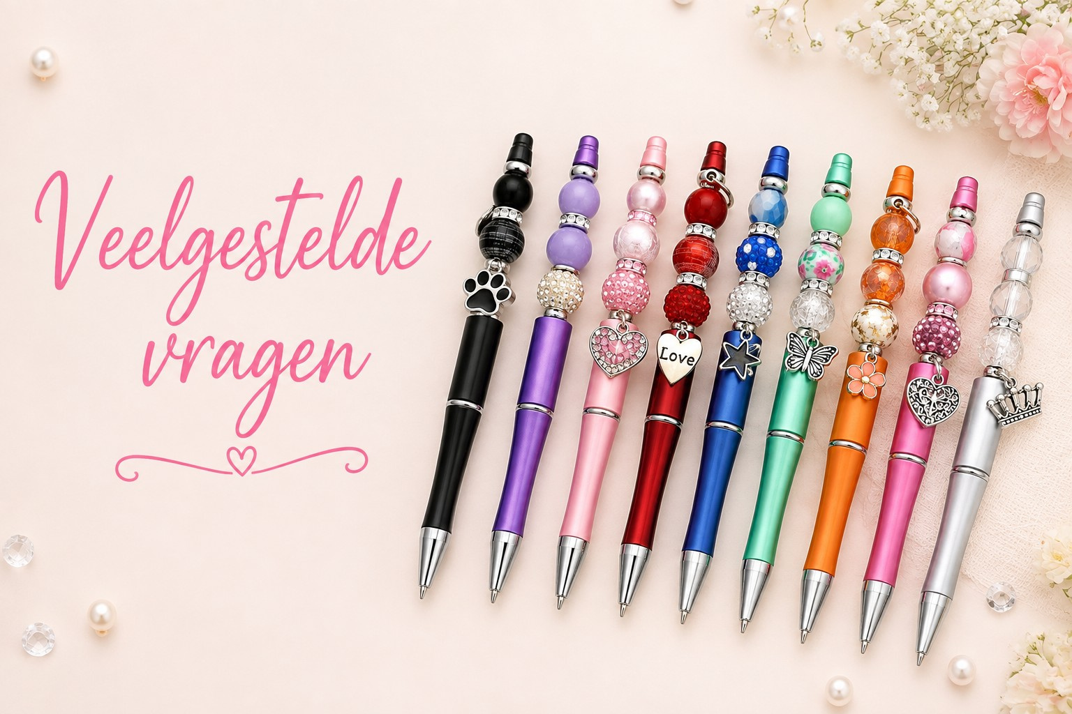 Veelgestelde vragen over kralenpennen