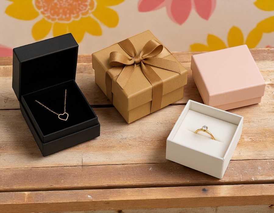 Cadeaudoosjes, geschenkdozen, sieradendoosjes en sieradenverpakking – juwelendoosjes