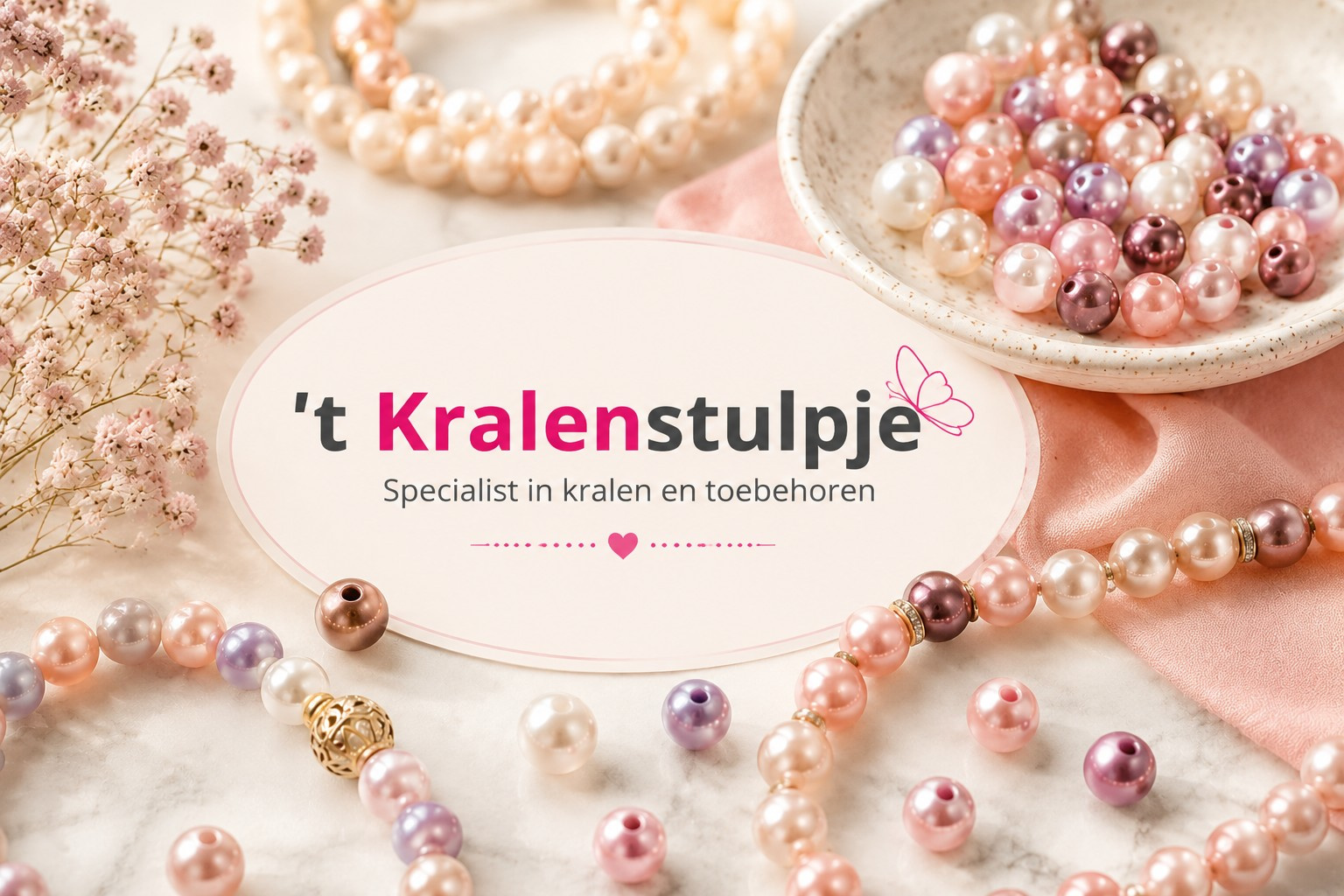 Glasparels van 't Kralenstulpje