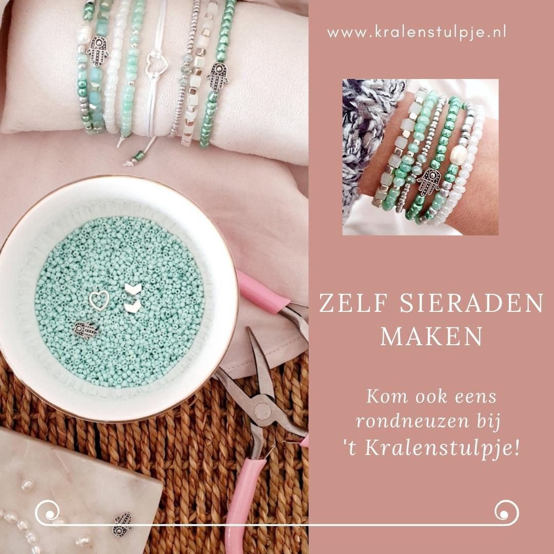 Een wereld aan keuzes voor uw pols - zelfgemaakte armbandjes
