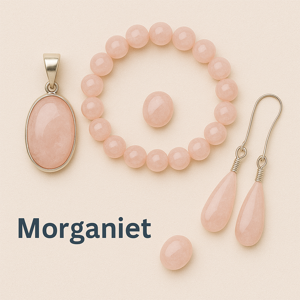 Morganiet voor sieraden