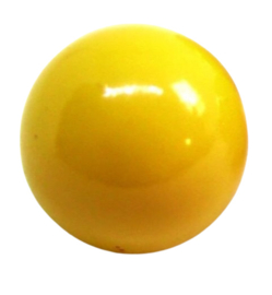 Klankbolletje 18mm voor een Engelenroeper geel
