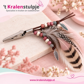 1 x Krokodillenklem 51 x 6,5 x 12 mm – gat 1,5 mm – platinumkleur