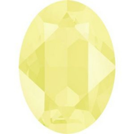 1 x Swarovski 4120 Fancy Stone – Ovaal 14x10 mm – Pastel Poeder Lichtgeel