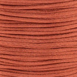 2 meter Macrame Satijndraad 1.0 mm Sienna