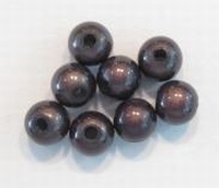 20 Stuks Luxe Miracle bead Grijs 6 mm