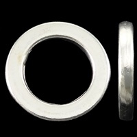 10 stuks Tibetaans zilveren gesloten ringen 14 x 2mm Gat: 9mm
