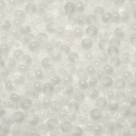 c.a. 5 gram Miyuki rocailles 11/0 - opaque white