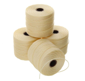 Nylon S-Lon draad 0,5mm Pale Yellow – 1 klosje van ± 70 meter