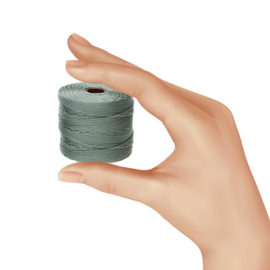 Nylon S-Lon draad 0,5mm Celery Green – 1 klosje van ± 70 meter 